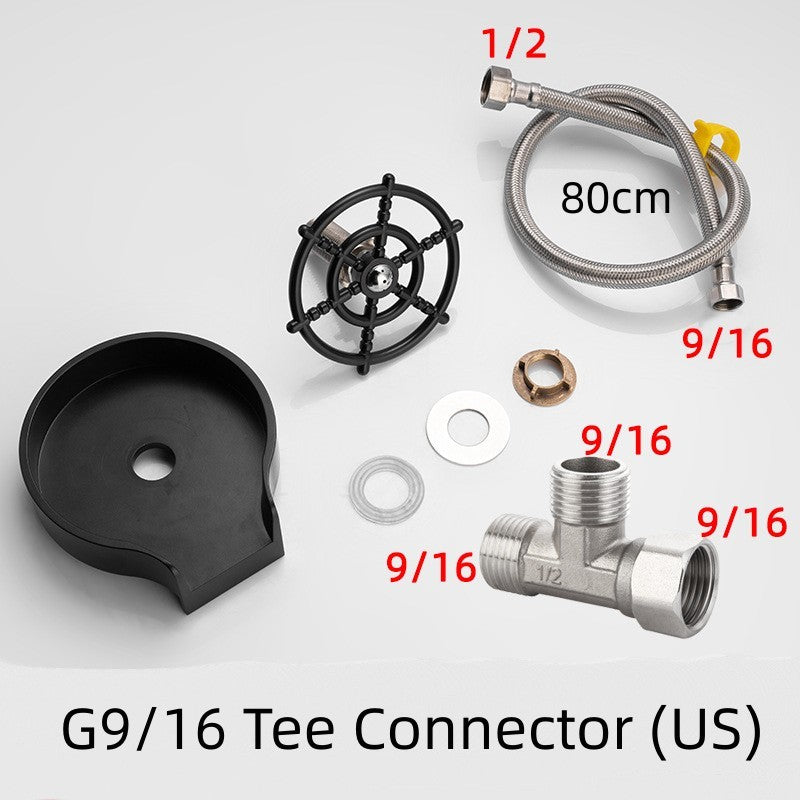 Bar Zähler Tasse Washer Waschbecken Hochdruck Spray Automatische Wasserhahn Kaffee Krug Waschen Tasse Werkzeug Küche