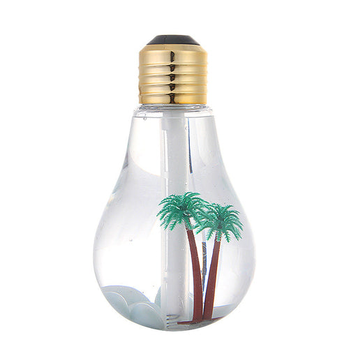 Mini Creative USB Nachtlicht Zerstäuber Stille Bunte Glühbirne Luftbefeuchter