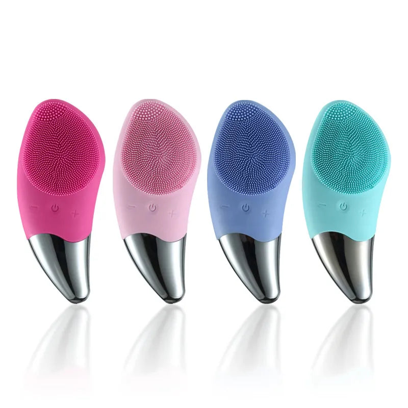PurePulse™ Sonic Mini Electric Ultrasonic Facial Cleansing Brush - Motionshop