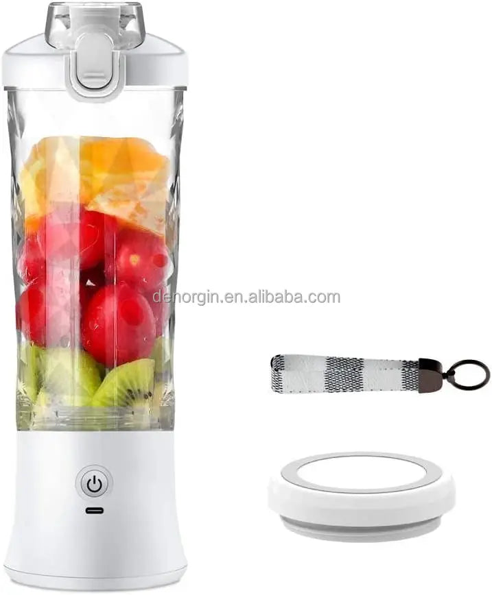 600ml Sports Juicer Blender Protein Shaker Electric Portable Blender - Motionshop
