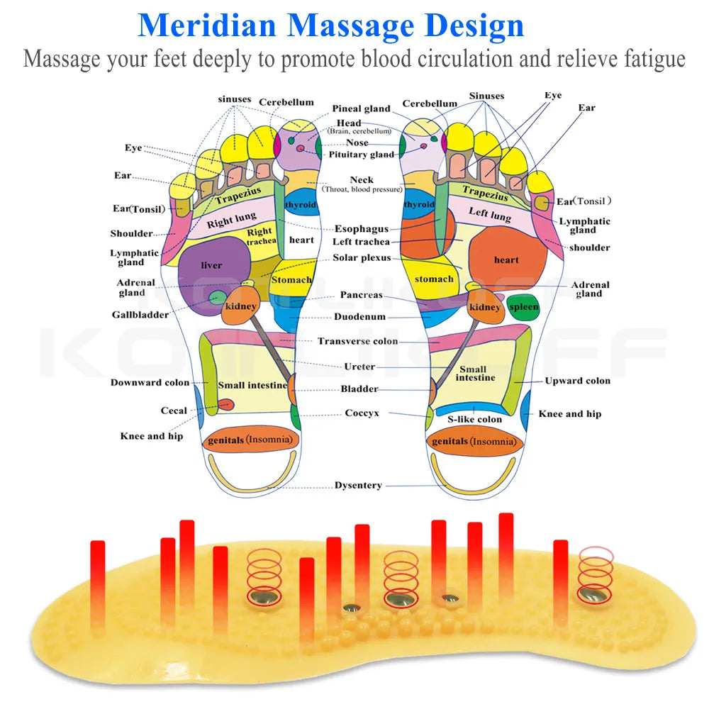 Magnetic Acupressure Insoles – Slimming & Foot Massage - Motionshop