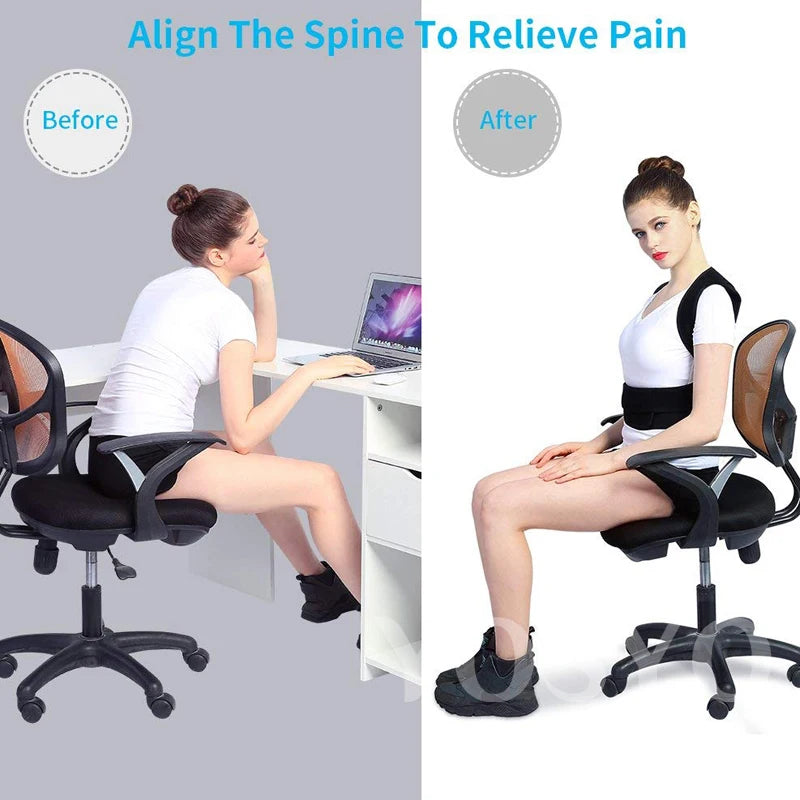 Posture Corrector Back Posture Brace Clavicle Support - Motionshop