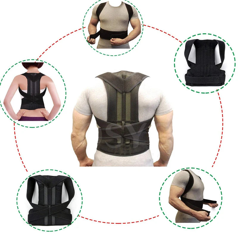 Posture Corrector Back Posture Brace Clavicle Support - Motionshop