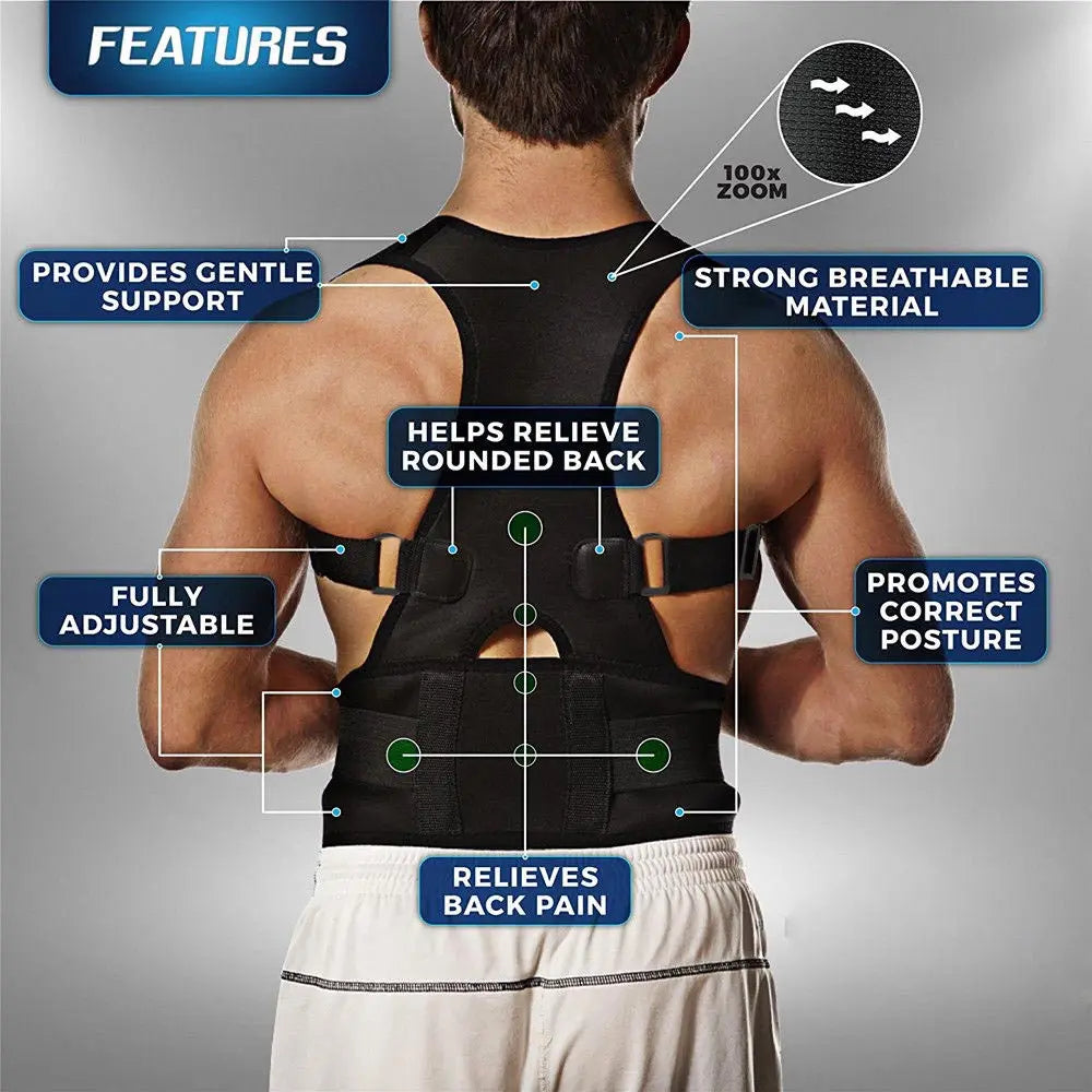 AlignMate Magnetic Therapy Posture Corrector - Motionshop