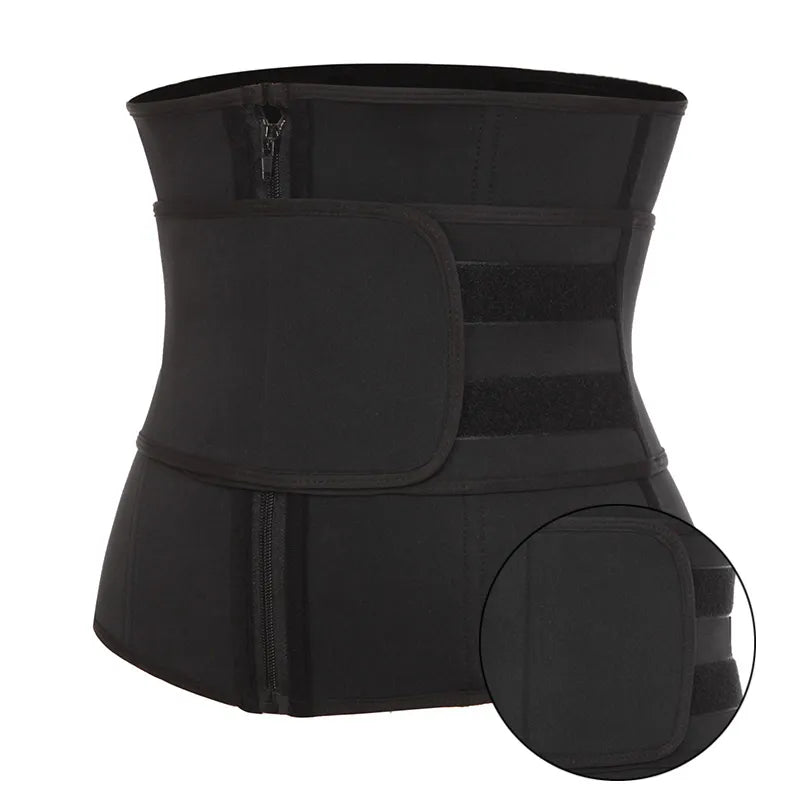 Neoprene Sauna Waist Trainer Corset Sweat Belt for Women Weight Loss Compression Trimmer Workout Fitness - Motionshop