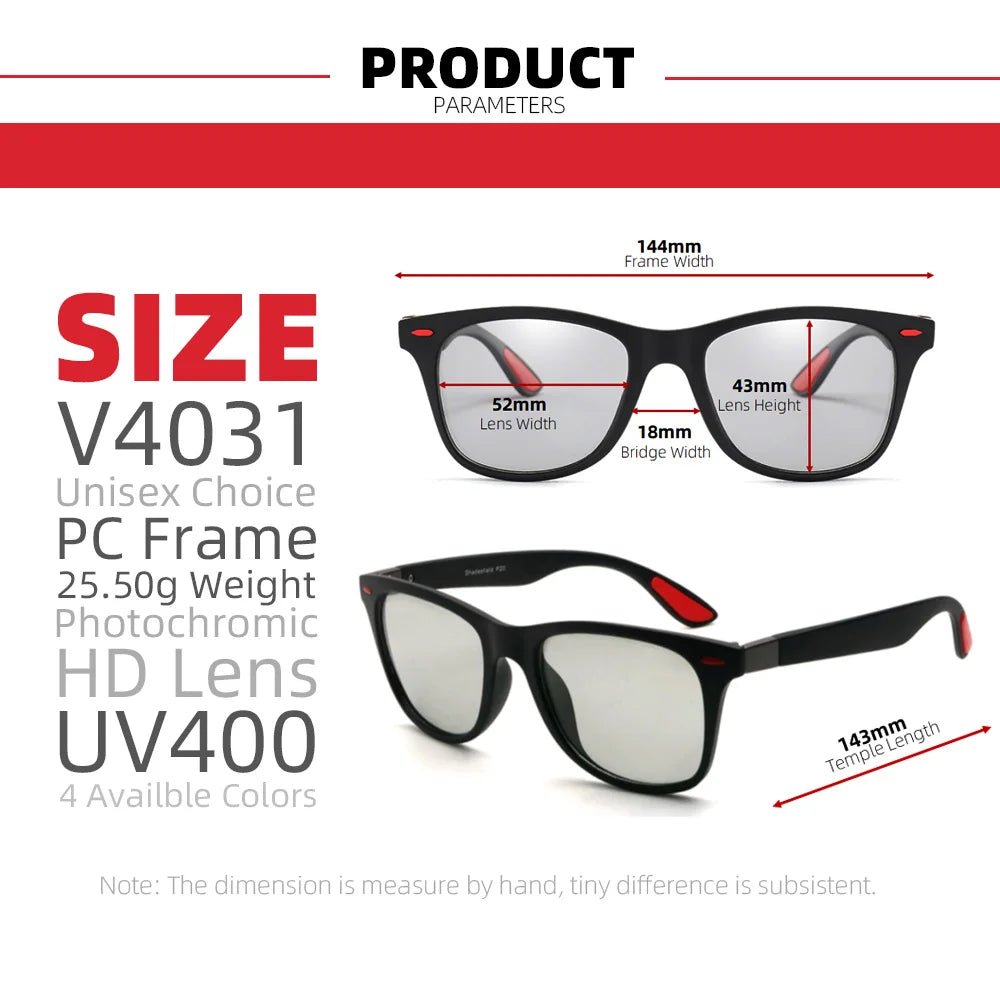 Photochromic Polarized Sunglasses – Men & Women Driving - Motionshop