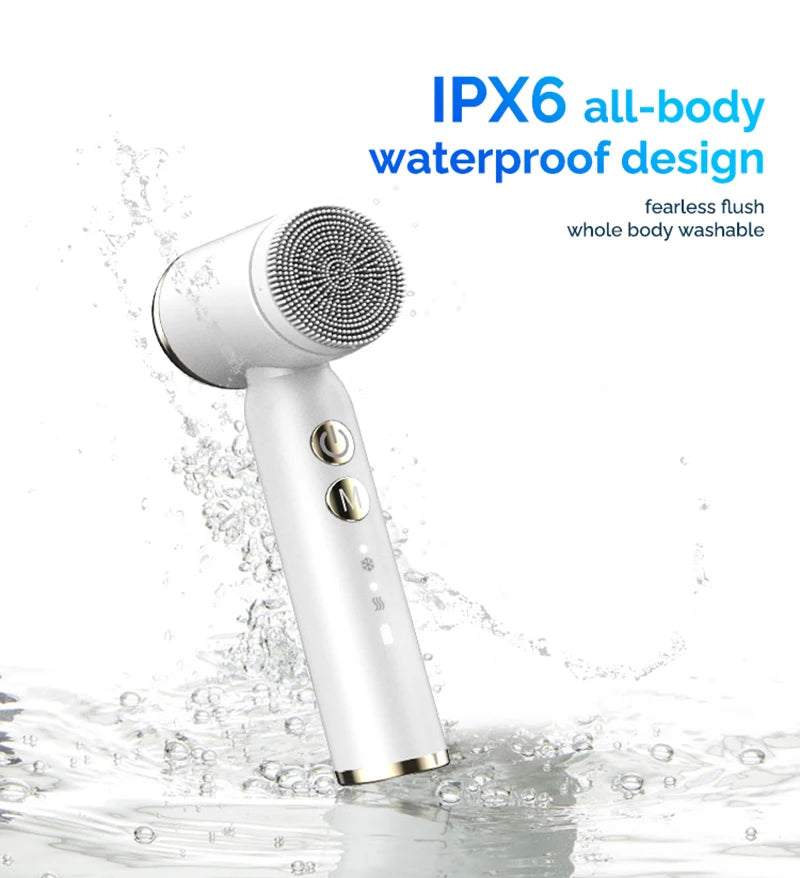 6-in-1 Face Cleansing Brush – Electric Skin Care & Massage Kit - Motionshop