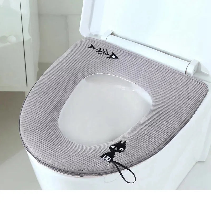 Universelle Winter-Toilettensitzbezüge