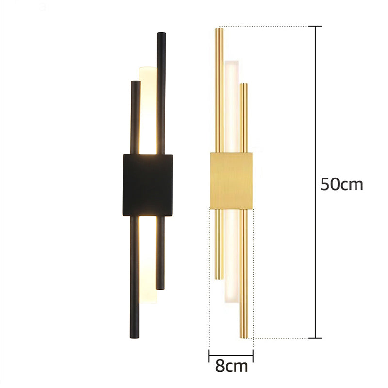 Moderne minimalistische LED-Wandleuchte