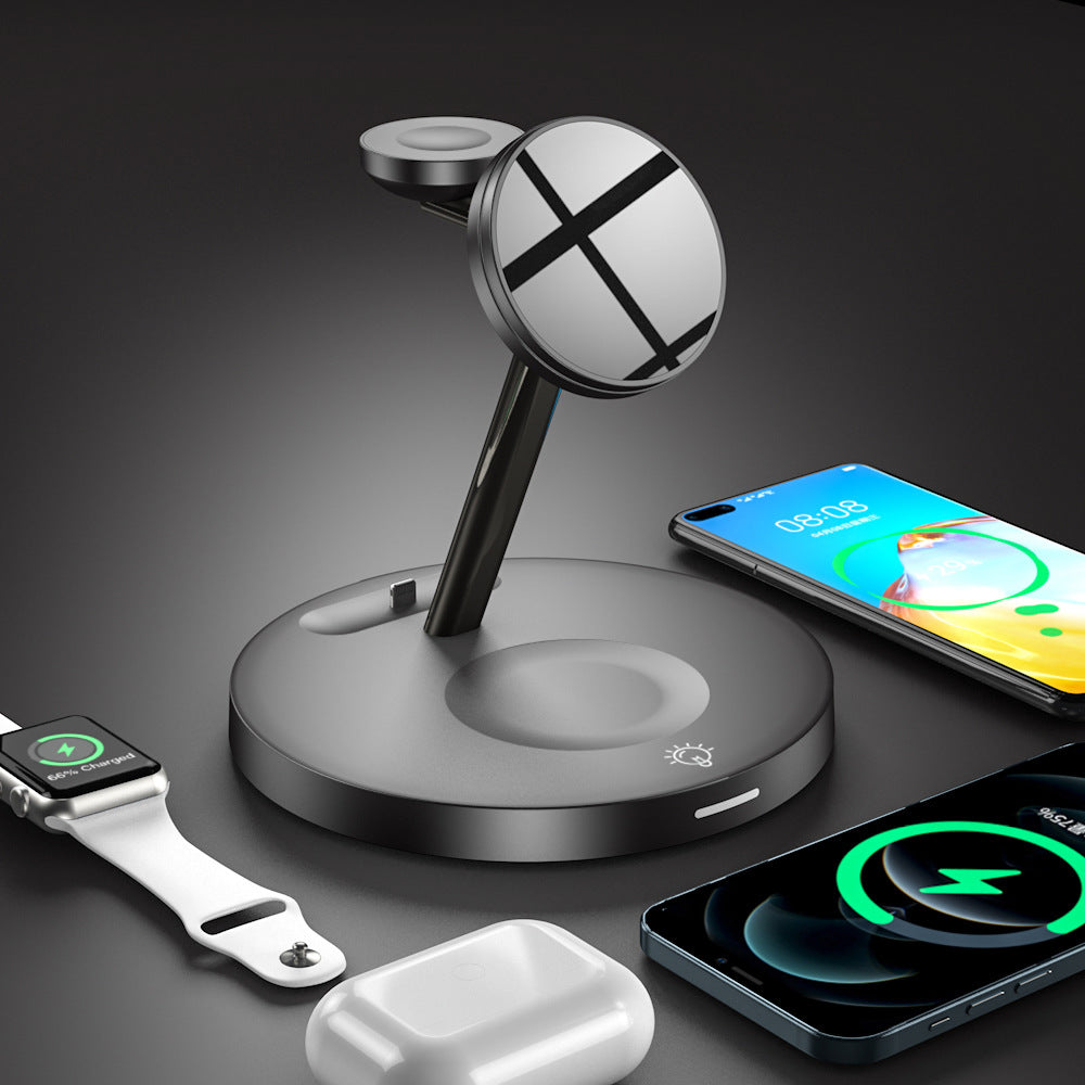 6-in-1-Drahtlose Desktop-Ladestation