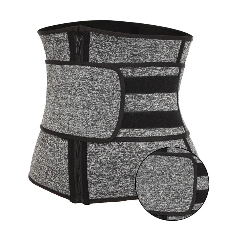 Neoprene Sauna Waist Trainer Corset Sweat Belt for Women Weight Loss Compression Trimmer Workout Fitness - Motionshop