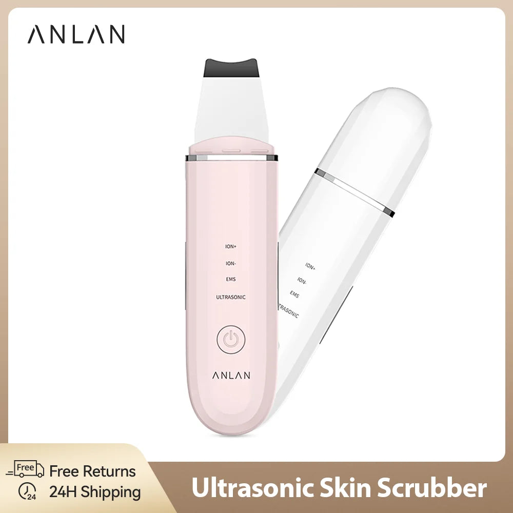 Ultrasonic Skin Scrubber Deep Cleaning Skin Care Ultrasonic Cleaner - Motionshop
