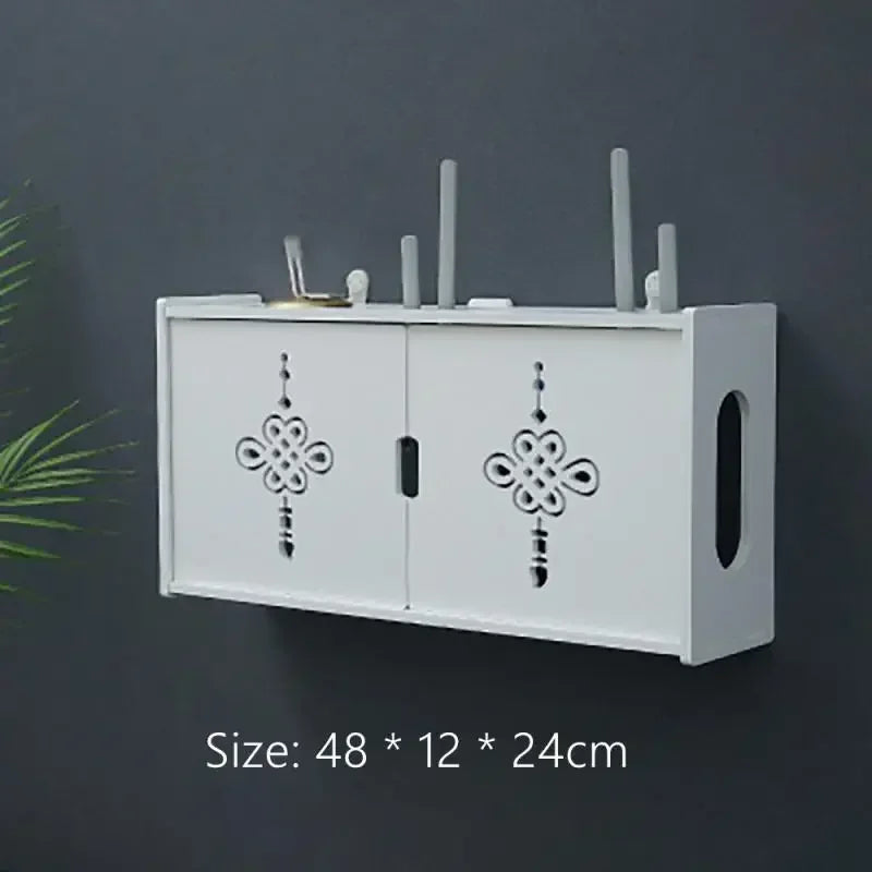 Wireless Wifi Router Shelf And Storage Box - Motionshop