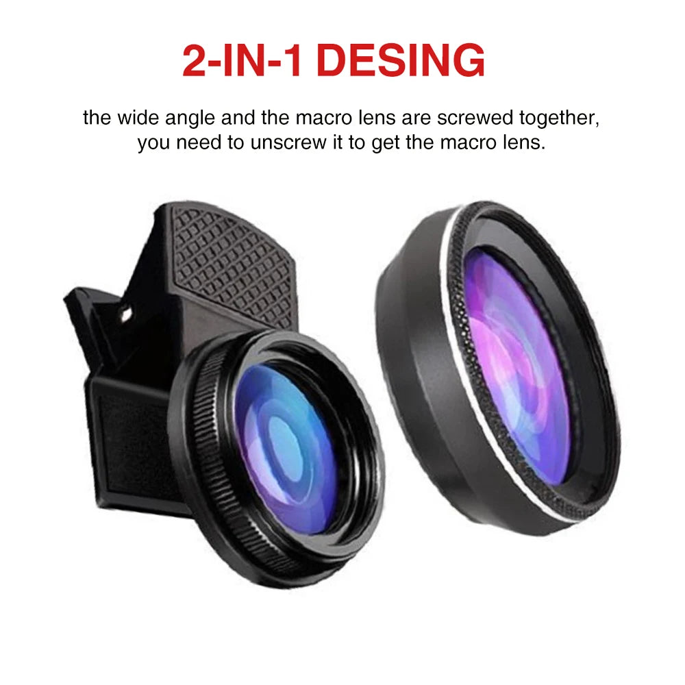 SnapPro Camera Lens Set – Travel-Friendly Phone Photography Kit | Motionshop - Motionshop