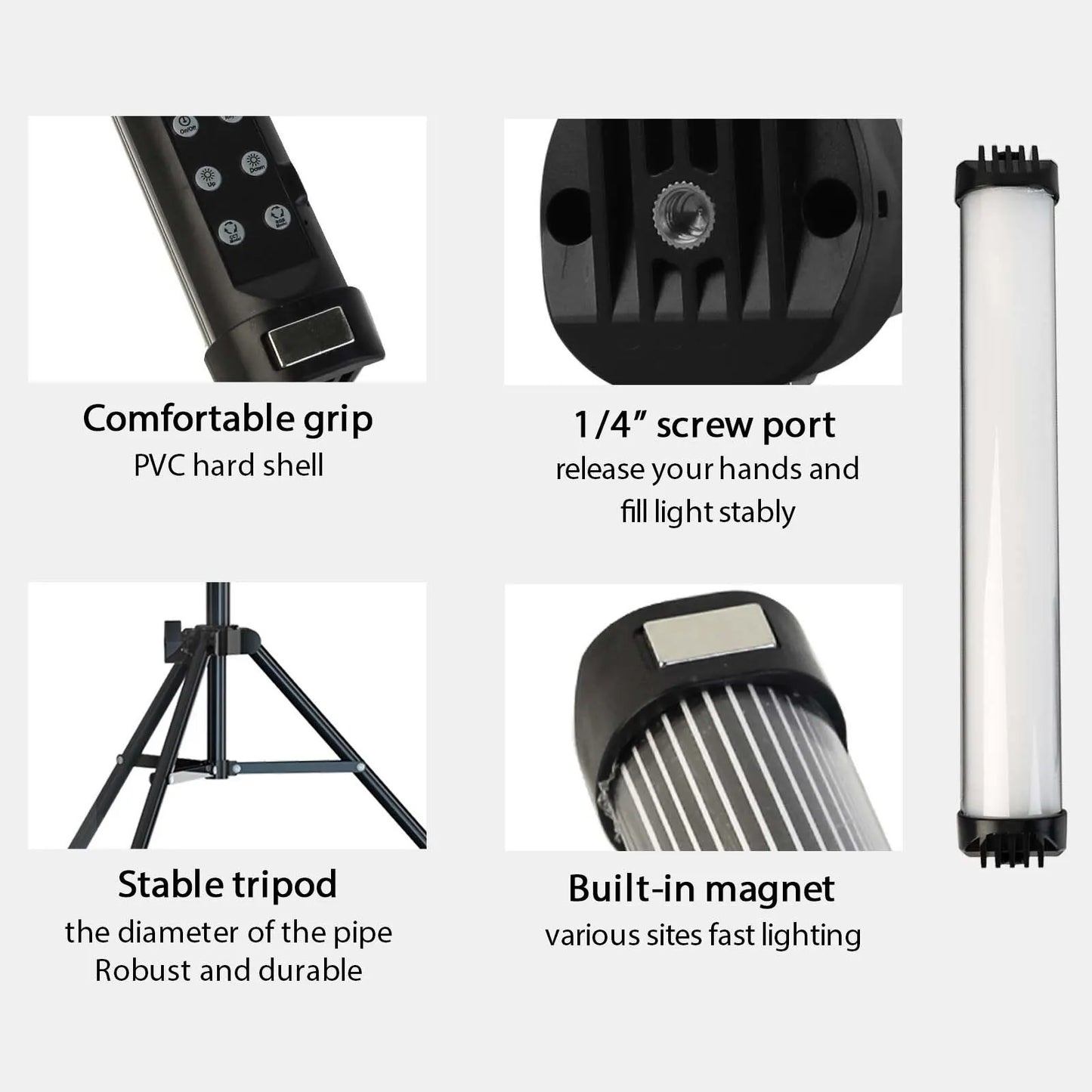 Portable Lighting Handheld LED Fill Light Stick - Motionshop