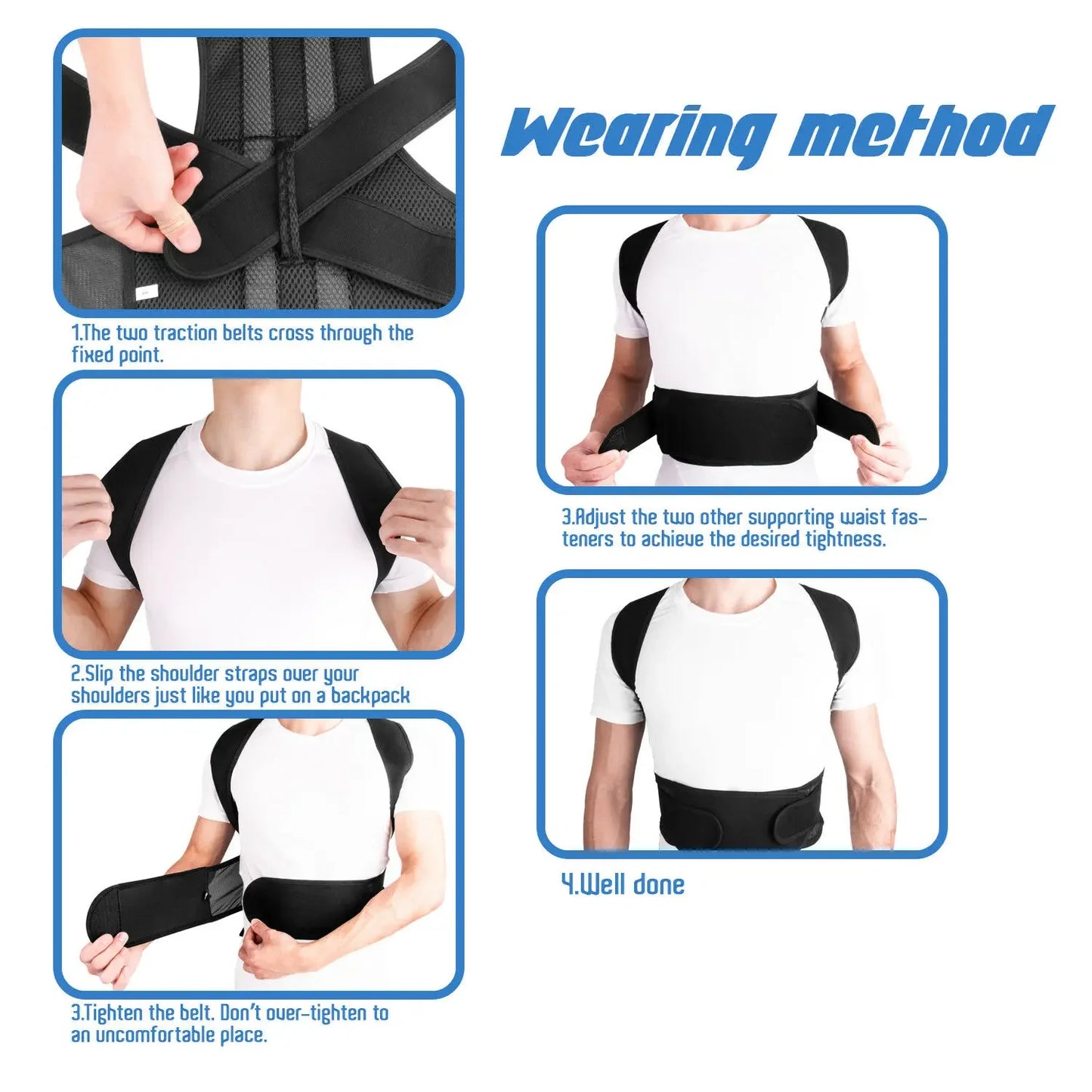 AlignMate™ Adjustable Posture Corrector - Motionshop