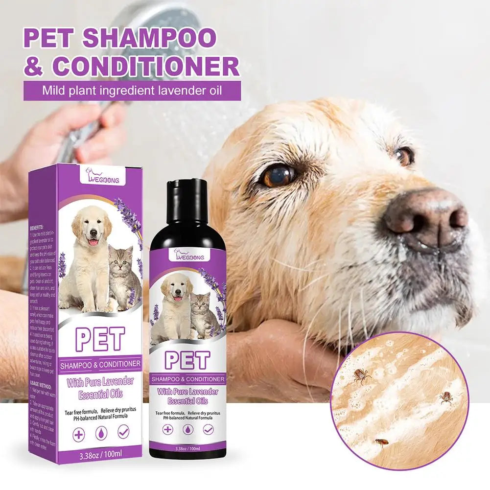 Weichmachendes Shampoo-Gel für Tierhaare
