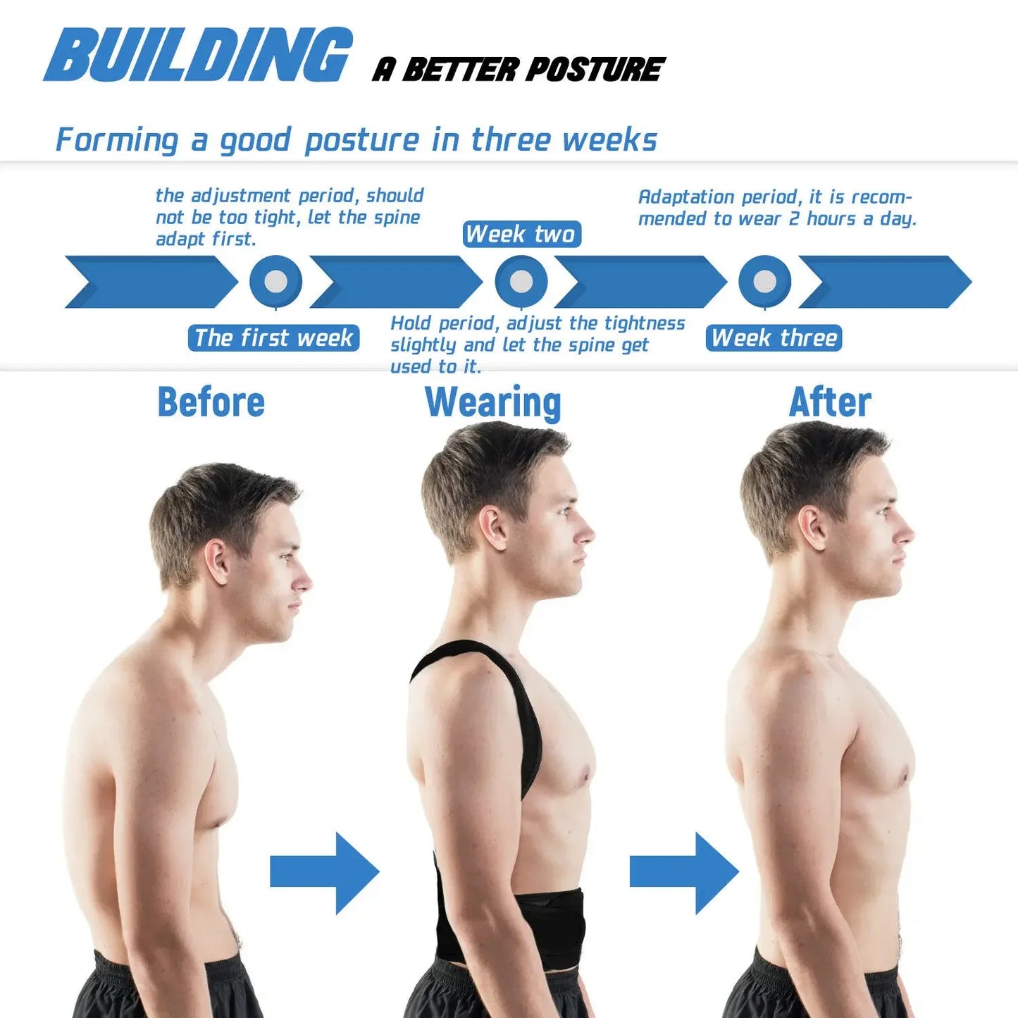 AlignMate™ Adjustable Posture Corrector - Motionshop