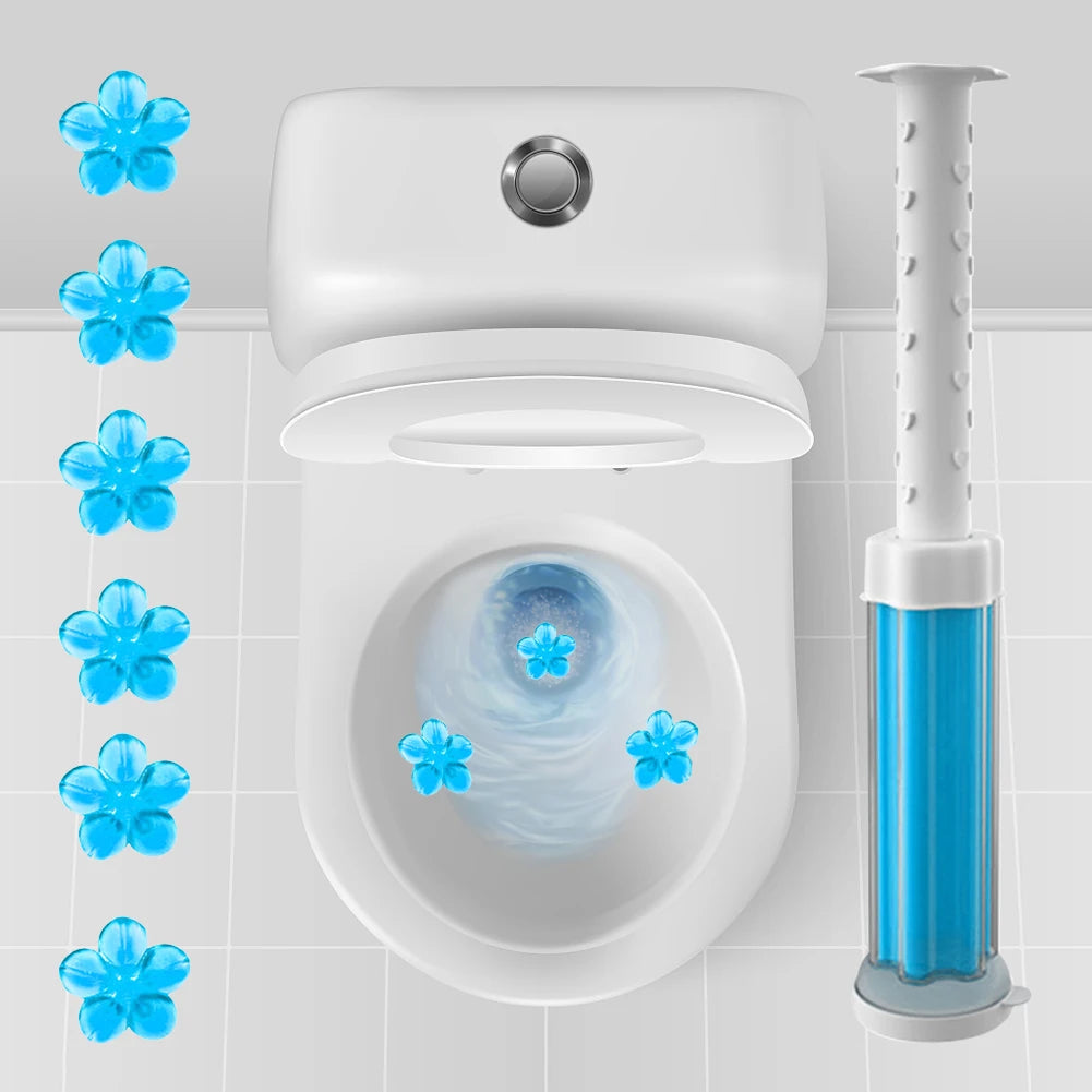 Einweg-Toilettenreiniger Blumengel