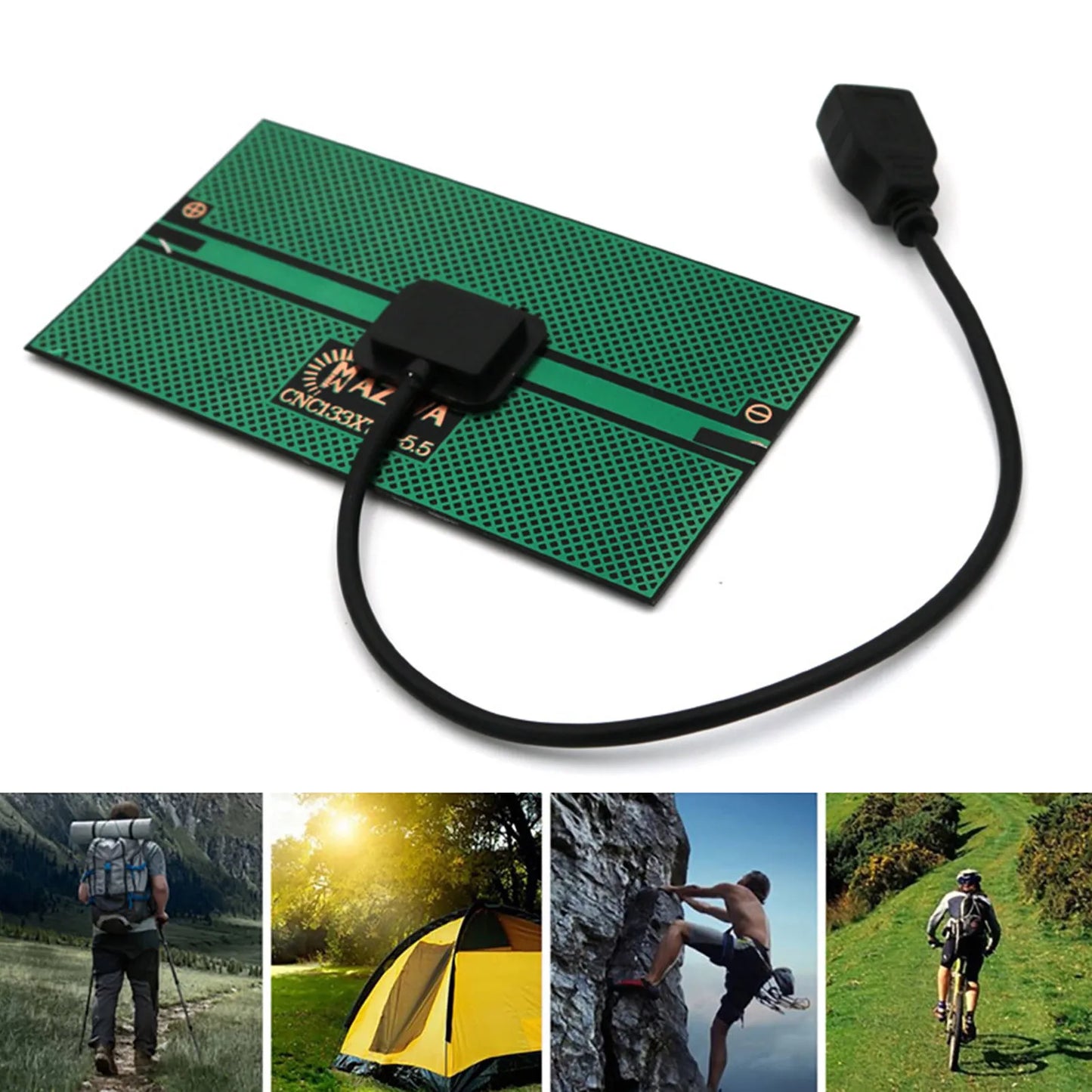 Tragbare 5,5-W-Solarpanel-Powerbank