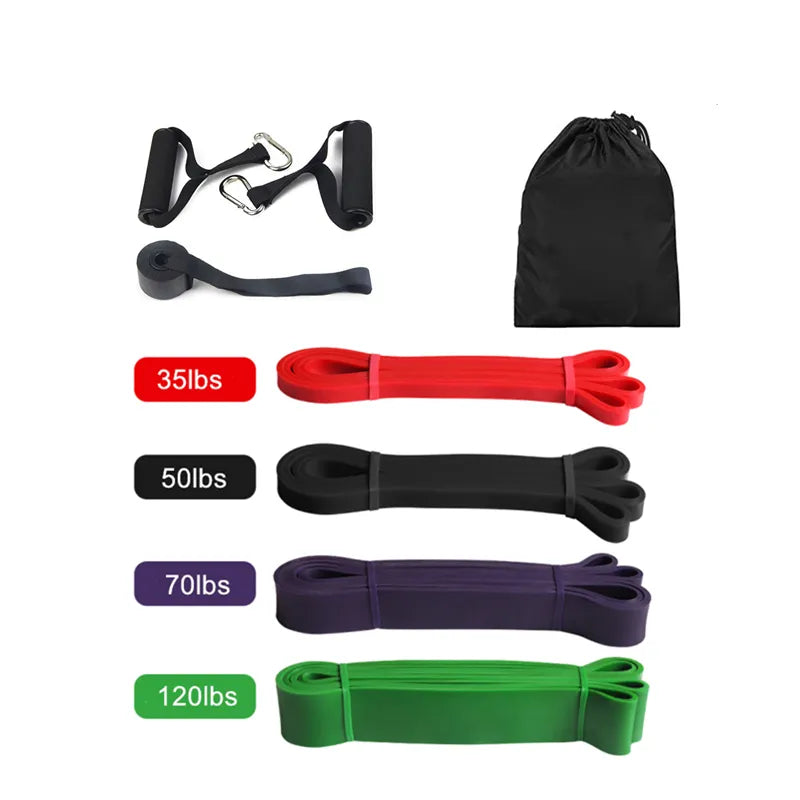 Portable Resistance Band Set – FlexFit Home & Travel Fitness | Motionshop - Motionshop