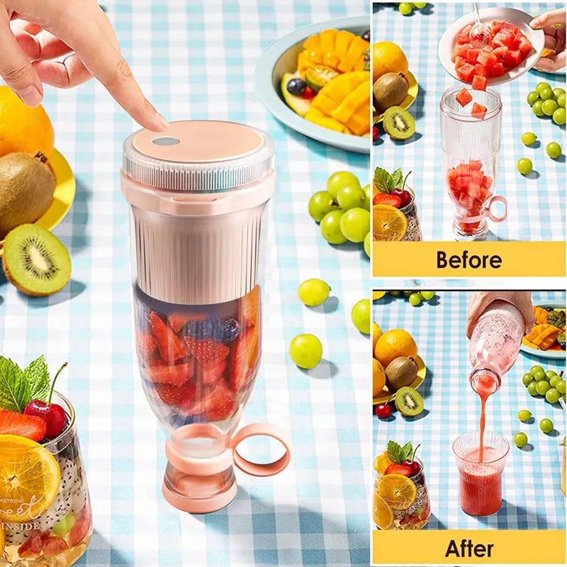 Rechargeable Mixers Fresh Fruit Juicers For Smoothies - Motionshop