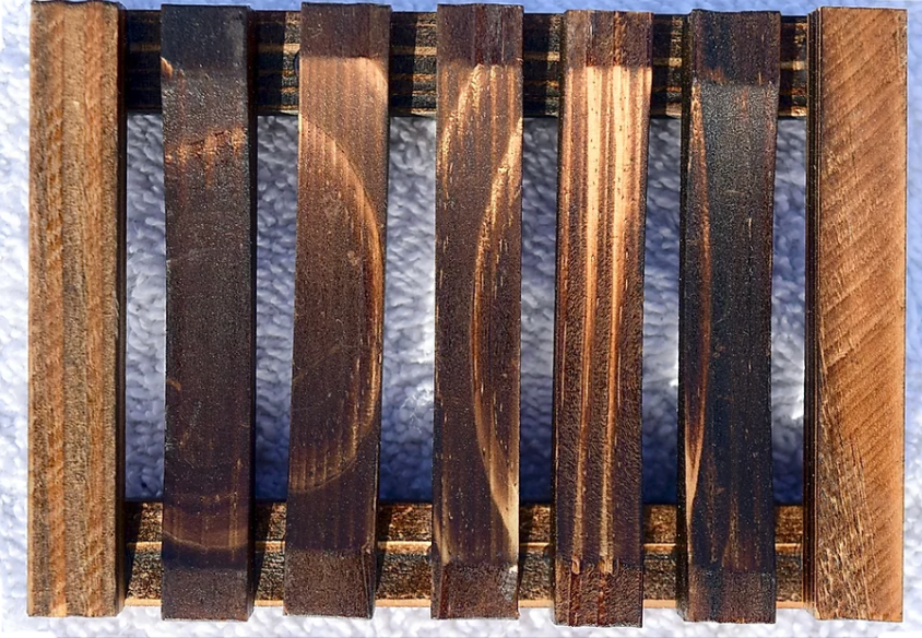Seifenschale aus Akazienholz