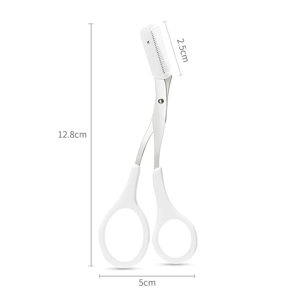 Eyebrow Razor & Scissor Set – Precision Trimming for Women - Motionshop