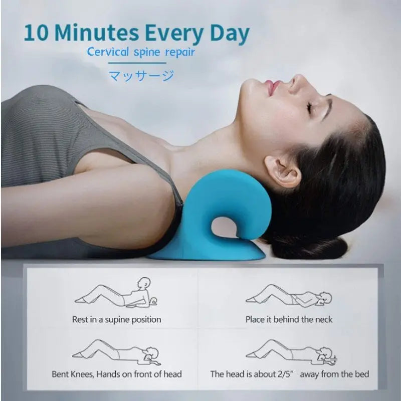 Neck & Shoulder Stretcher – Cervical Spine Pain Relief - Motionshop