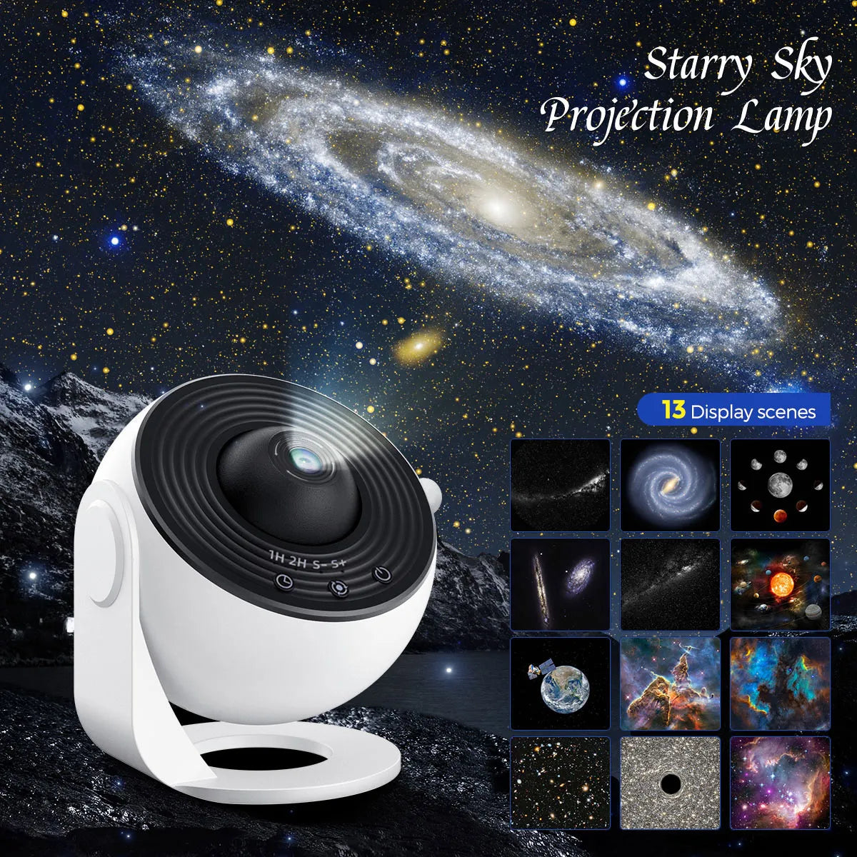 13 in 1 Star Projector, Planetarium Galaxy Projector for Bedroom - Motionshop