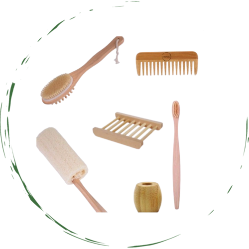 Zero-Waste-Badzubehör-Paket