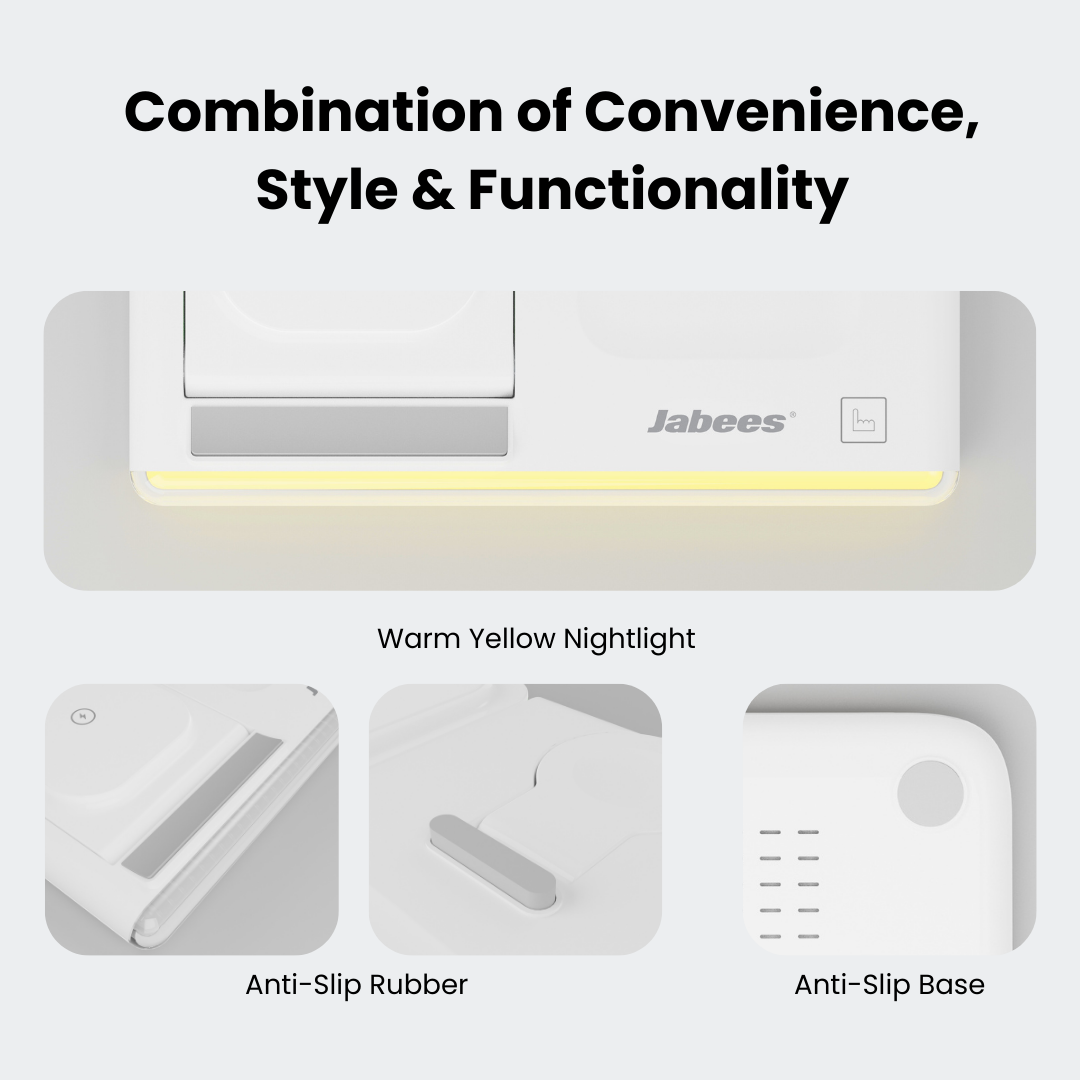PowerNest™ 4-In-1 Foldable Wireless Charging Station With LED Night Light - Motionshop