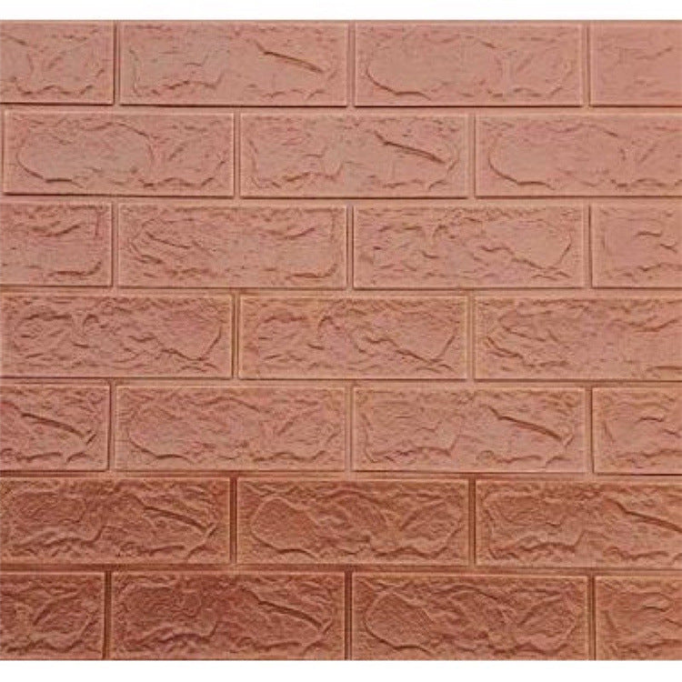 Foam Brick Wallpaper Pattern Living Room Soft Bag Waterproof Environmental Protection Wallpaper Sticker Kindergarten