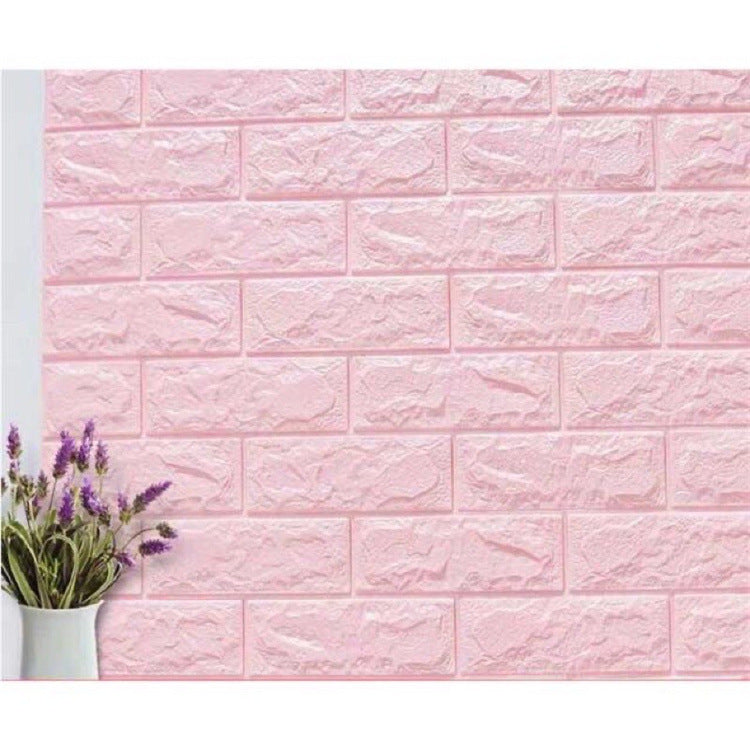 Foam Brick Wallpaper Pattern Living Room Soft Bag Waterproof Environmental Protection Wallpaper Sticker Kindergarten