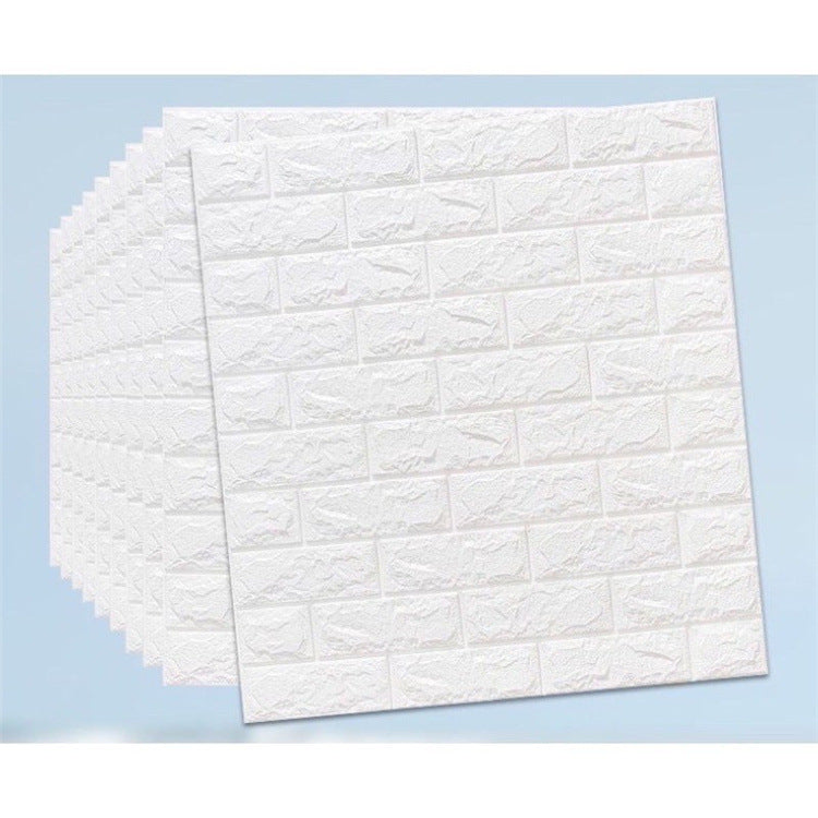 Foam Brick Wallpaper Pattern Living Room Soft Bag Waterproof Environmental Protection Wallpaper Sticker Kindergarten