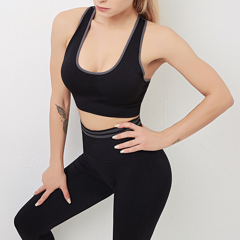 Women Workout Activewear Sports-Bra Outfit