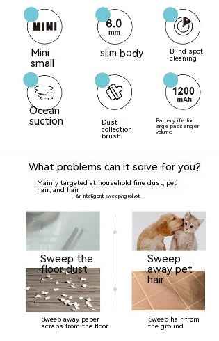 USB Rechargeable Smart Vacuum Cleaner