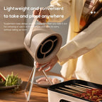 Portable Desktop Exhaust Fan Small Kitchen Hood Extractor Barbecue USB Charging Desktop Range Hoods Mini Suction Cooker Hood Kitchen Gadgets