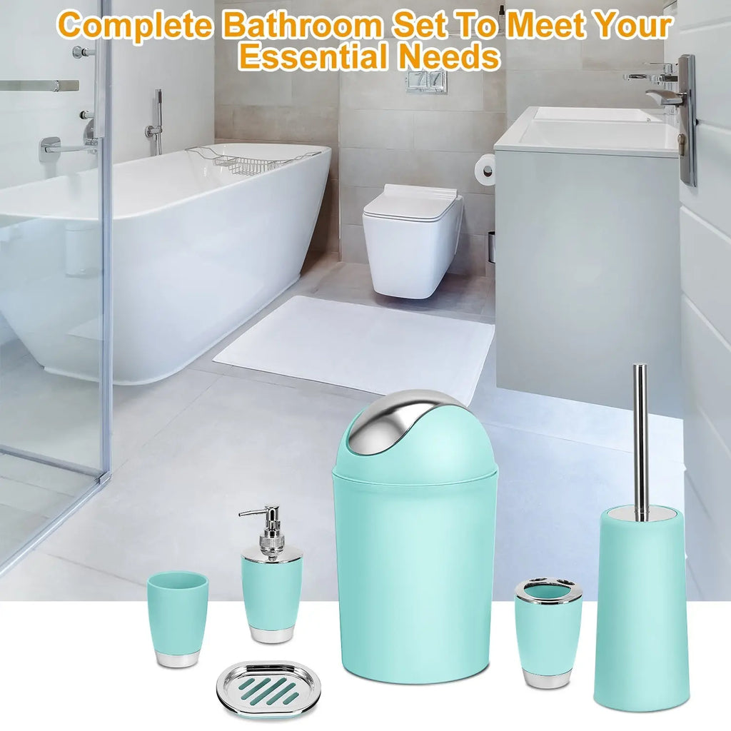 Bathroom Accessories Set 6 Pcs