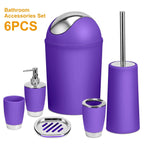 Bathroom Accessories Set 6 Pcs