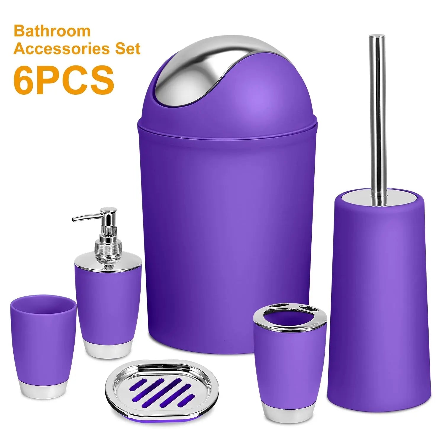 Bathroom Accessories Set 6 Pcs