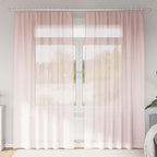Voile Curtains with Eyelets, 2 pcs.