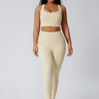 European And American Skinny Yoga Clothes Gym Exercise Suit