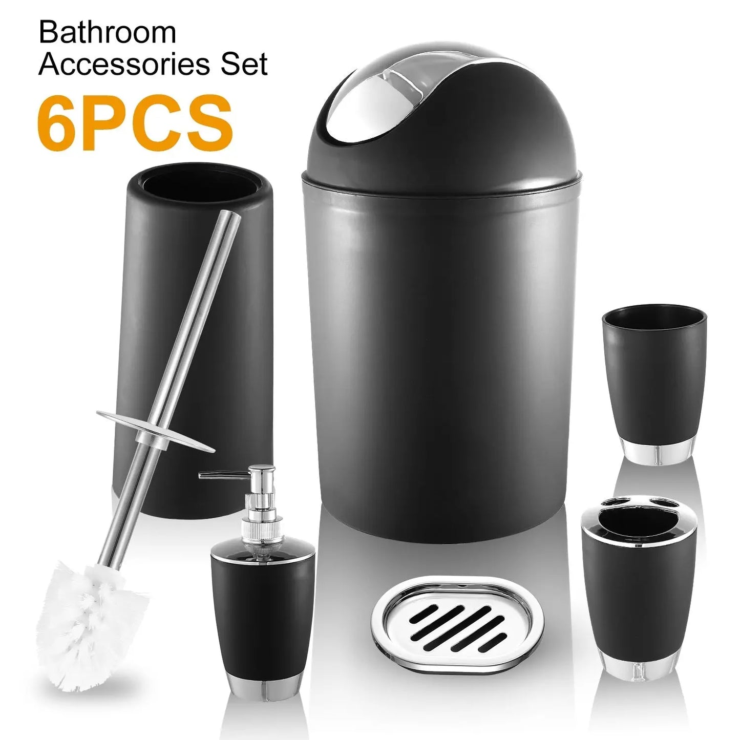 Bathroom Accessories Set 6 Pcs