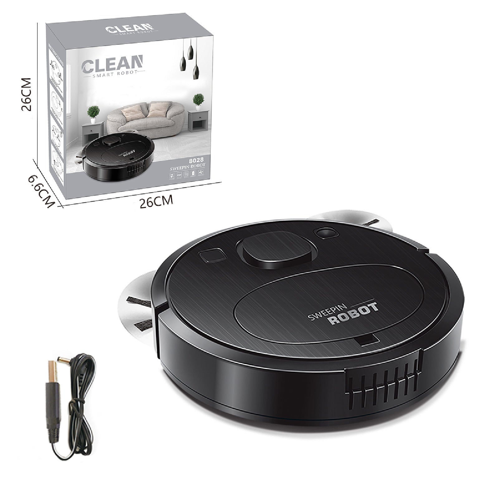 USB Charging Automatic Cleaning Machine Vacuum Cleaner
