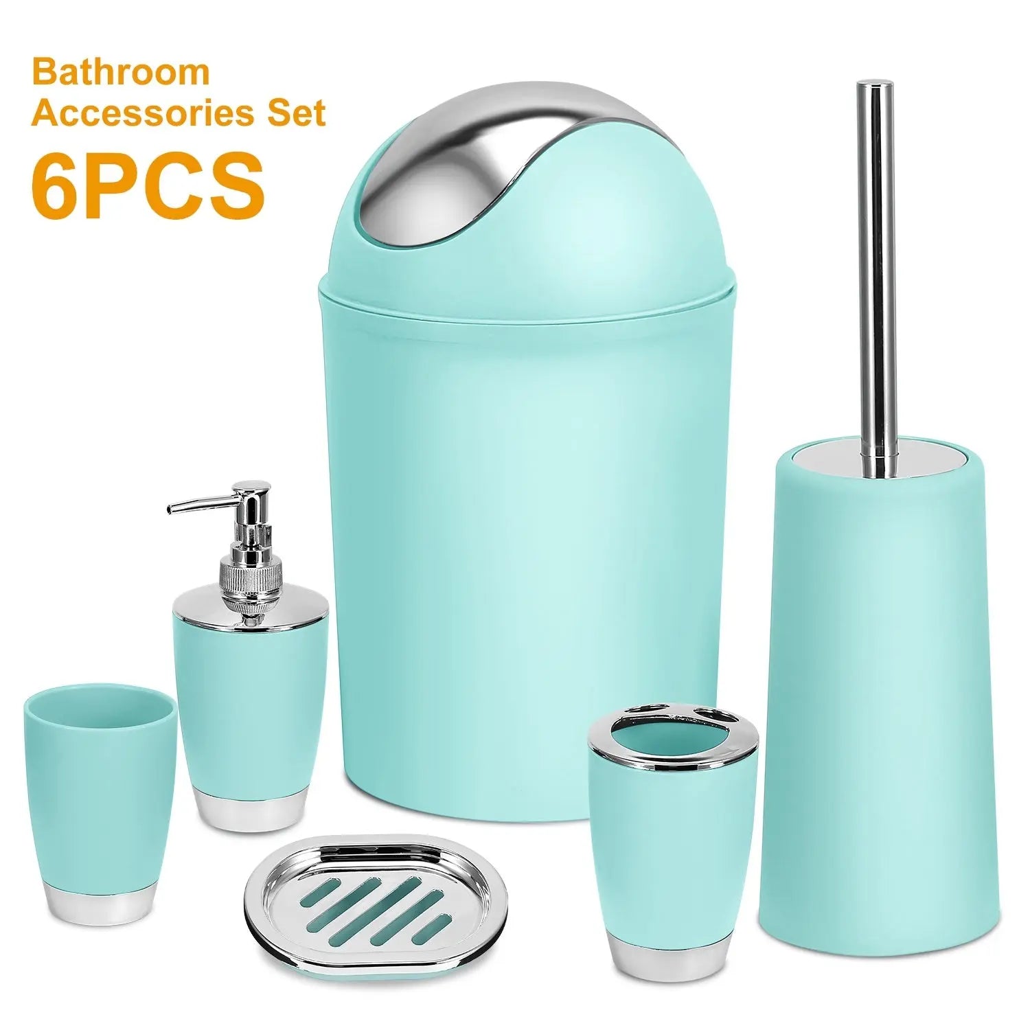 Bathroom Accessories Set 6 Pcs