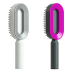 Self Cleaning Hair Brush For Women One-key Cleaning Hair Loss