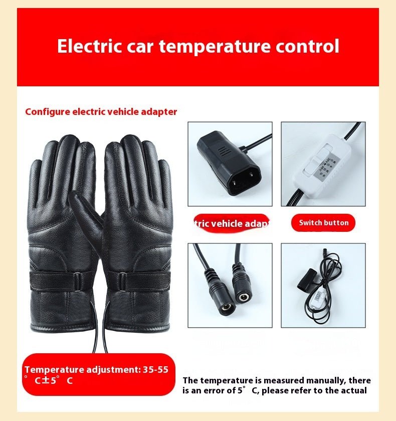 Heating Electric Thermal Gloves USB Rechargeable