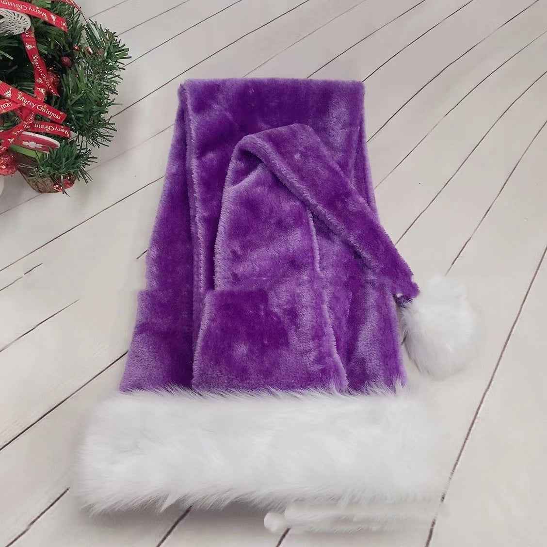 Extra Long Christmas Hat Plush Christmas Decorations