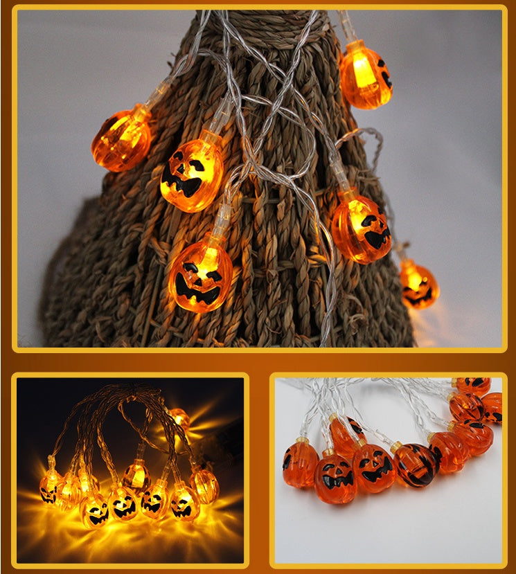 Halloween Decorations Pumpkin Light LED String Lights Lantern